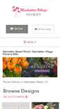 Mobile Screenshot of manhattanvillageflorist.net